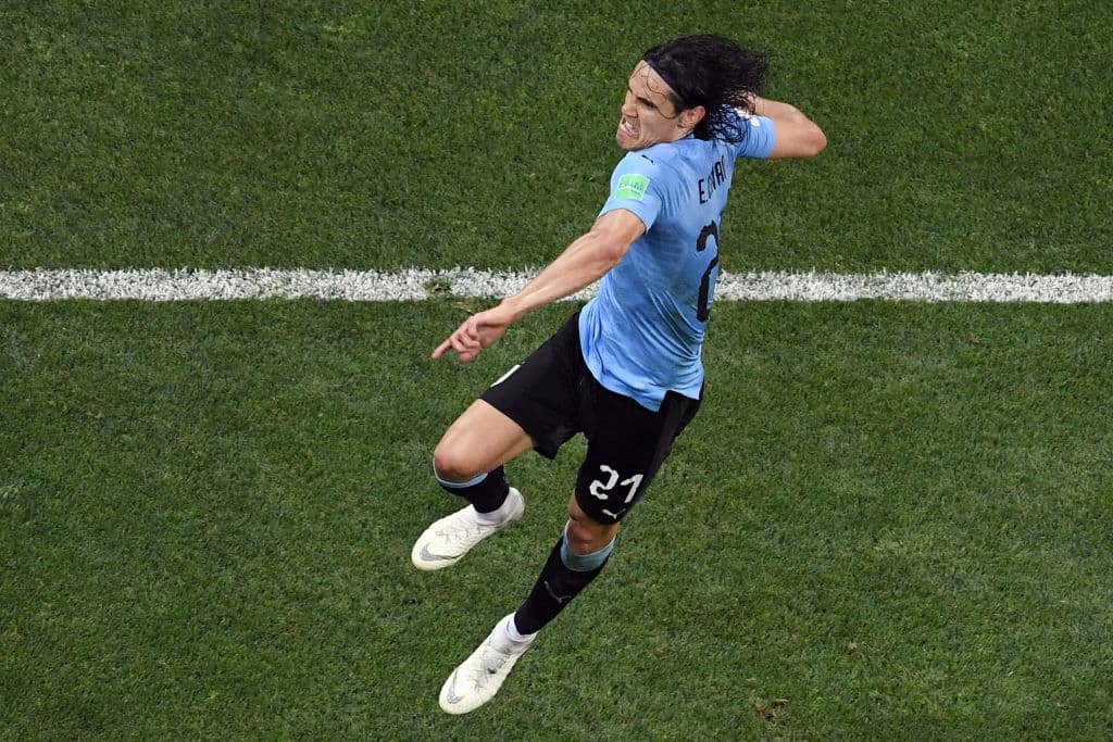 Se estaba enchufando en el juego y en el Mundial el atacante de 31 años de edad, las mejores noticias posibles para la selección uruguaya.