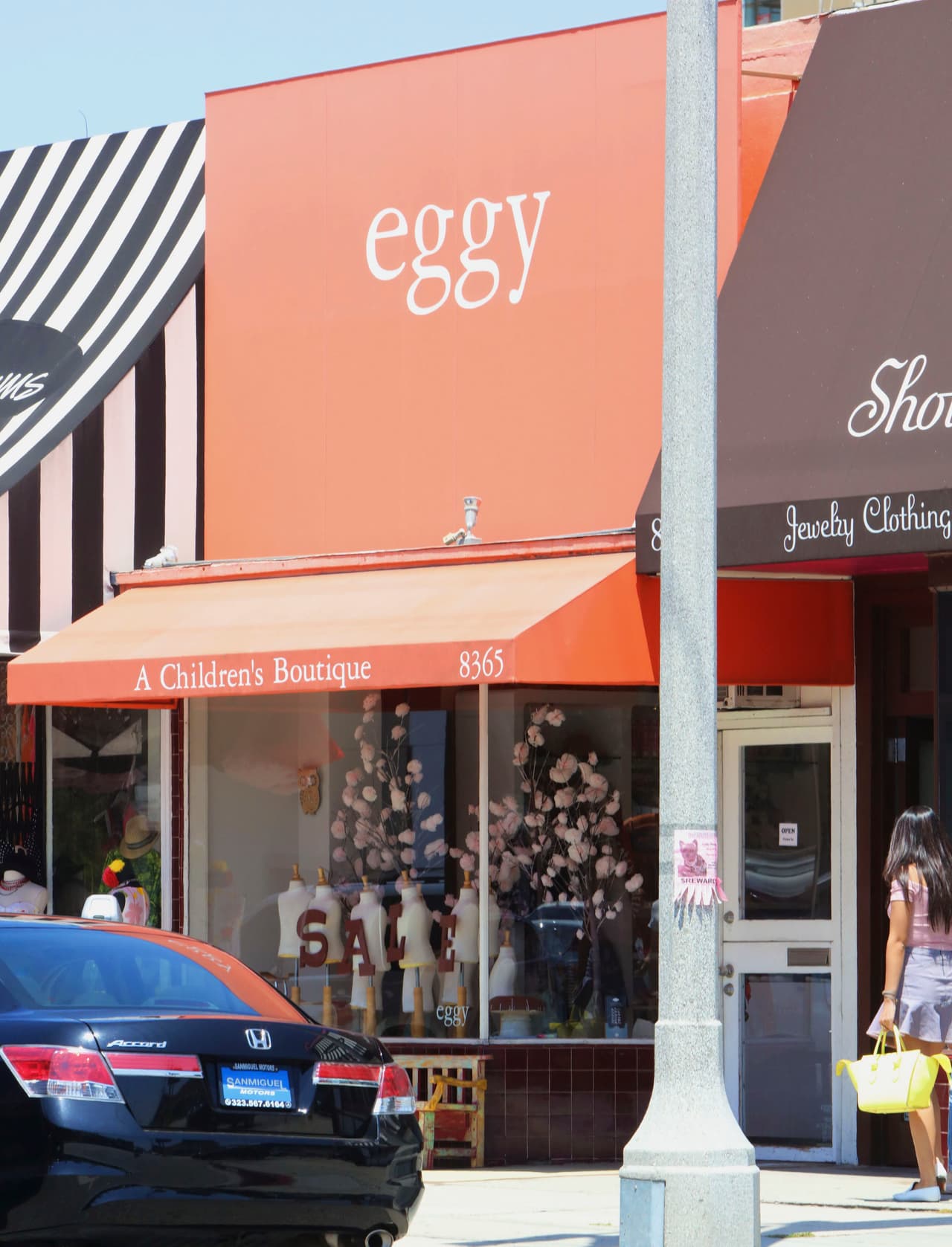 En este local de Hollywood estuvieron de 'shopping'.