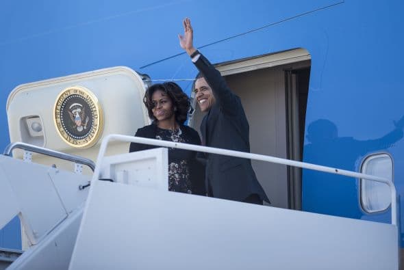 El presidente y la primera dama están en Texas este miércoles para una ceremonia tras la balacera de Fort Hood, así como dos eventos de recaudación en Houston y Austin.
