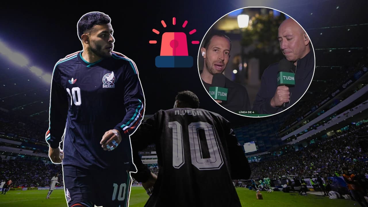 Alexis Vega podría perderse la Copa del Mundo 2026