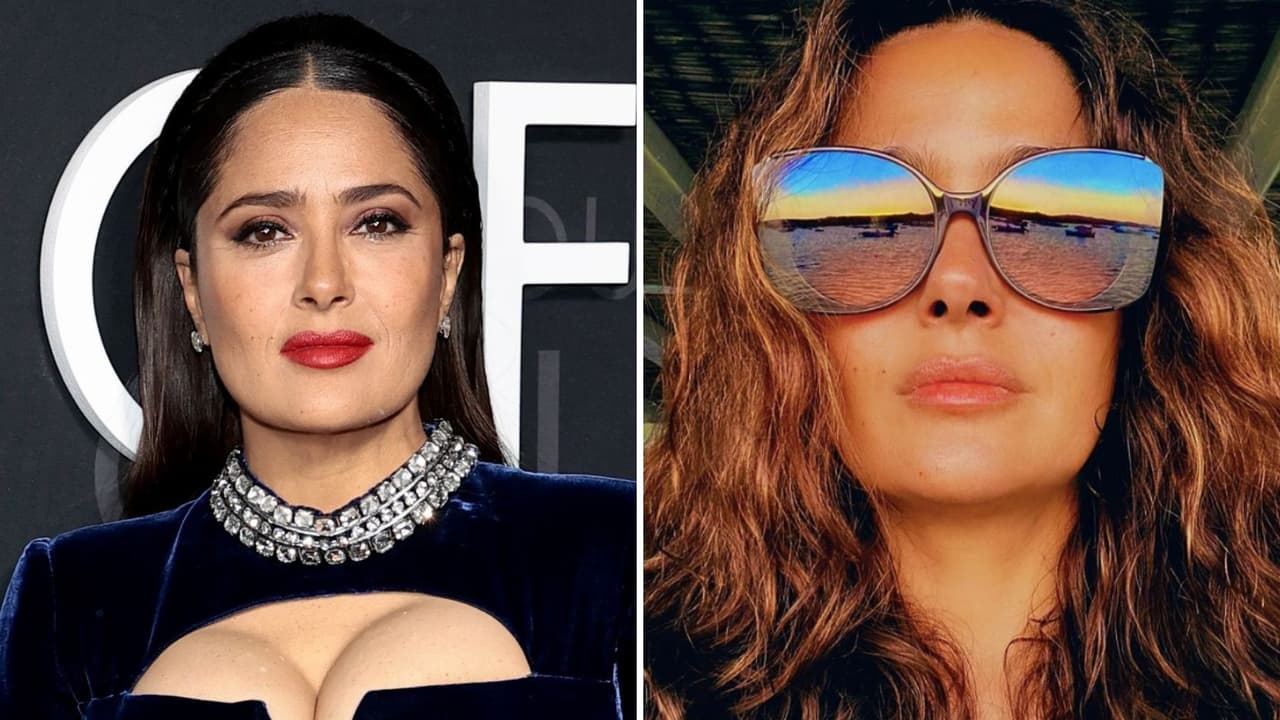 "Diosa mexicana": Salma Hayek le dio la bienvenida al 2022 con fotos en la playa