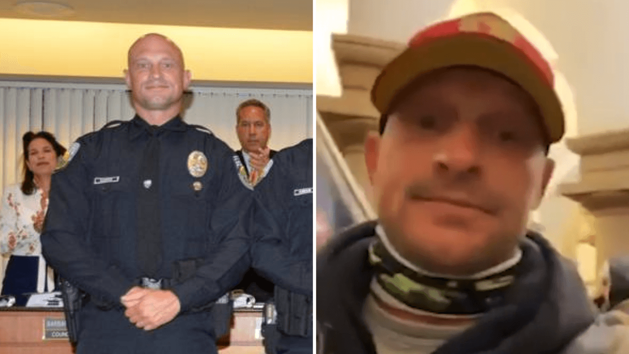 Nicholes Lentz, exoficial de North Miami Beach, participó en el asalto al Capitolio