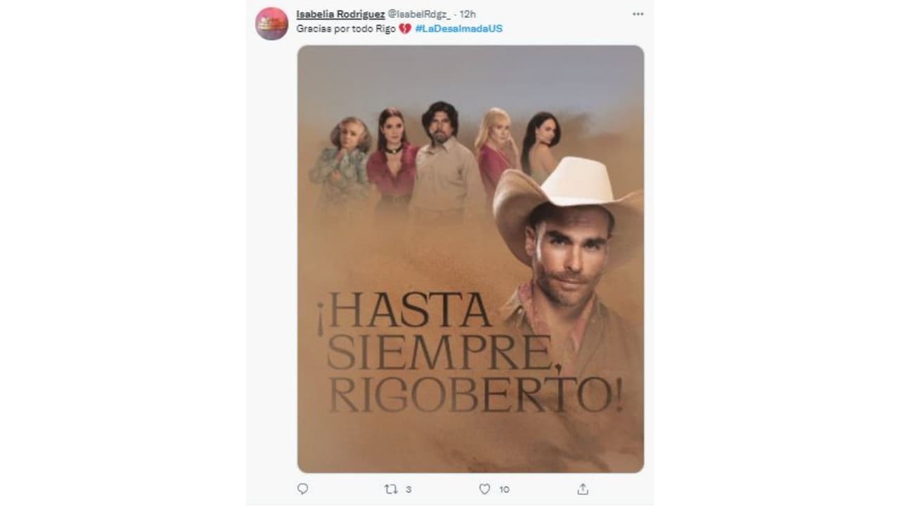 La Desalmada reacción de Twitter