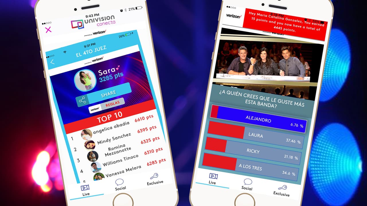 Users had the opportunity to judge who they believed that would make part of the final winning band. Verizon exceeded the expectations of the winning user by not only making them the 4th Judge on the Semi-finals.