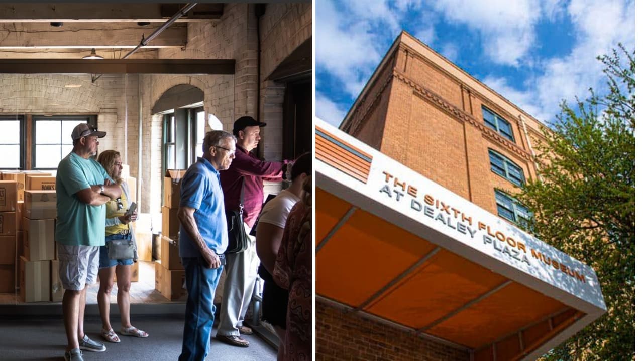 El 
<a href="https://g.co/kgs/ZXx77o4" target="_blank">Museo del Sexto Piso en la Plaza Dealey</a> ofrece 
<b>una fascinante exhibición sobre la vida, muerte y legado del presidente John F. Kennedy</b>. Desde el sexto piso de este mismo edificio, se dice que 
<b>Lee Harvey Oswald disparó a Kennedy el 22 de noviembre de 1963</b>. 
<a href="https://www.jfk.org/es/" target="_blank">¡Haz clic aquí para obtener toda la información que necesitas para tu visita! </a>