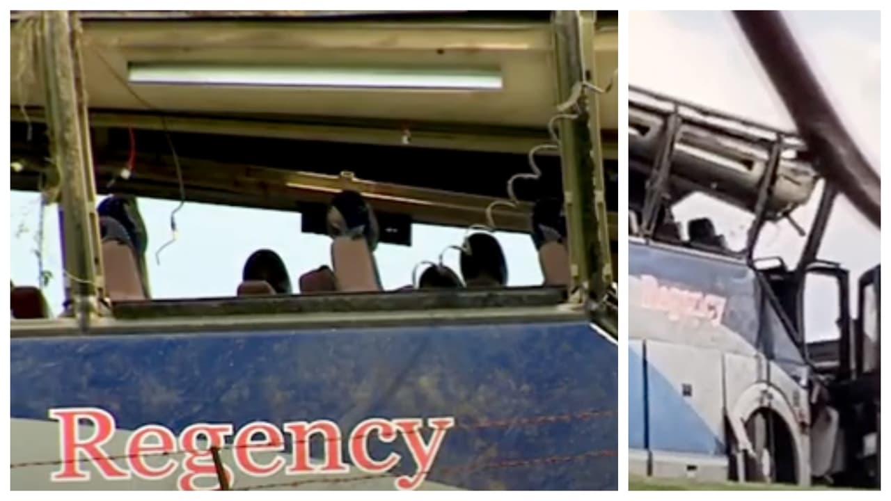 Investigan la explosión de una llanta y otros factores que pudieron causar accidente