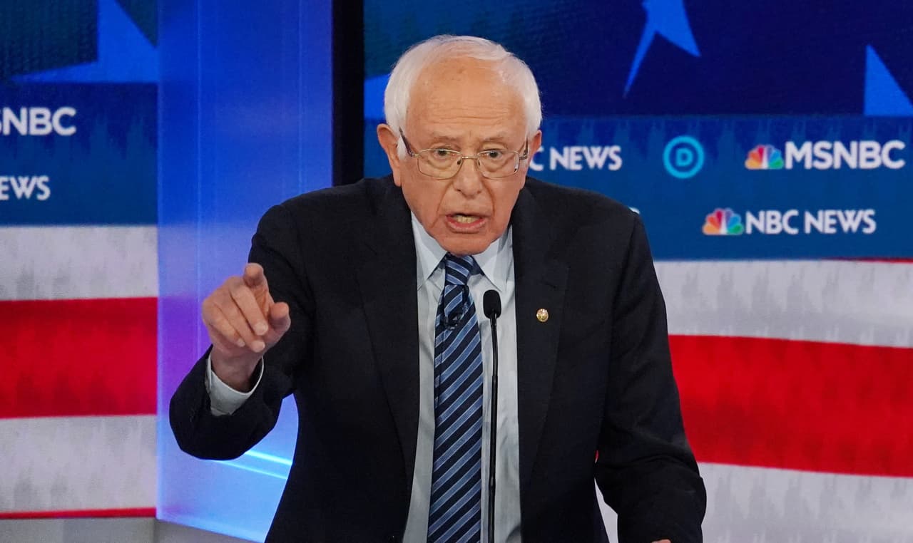 Al referirse a Medicare for all (Salud para todos), su principal oferta electoral, el senador por Vermont 
<b><a href="https://www.univision.com/temas/bernie-sanders">Bernie Sanders </a></b>dijo: "No tenemos que derribar el sistema, pero tenemos que hacer lo que el pueblo estadounidense quiere. Y el pueblo estadounidense comprende hoy que el sistema de salud actual no solo es cruel, es disfuncional".