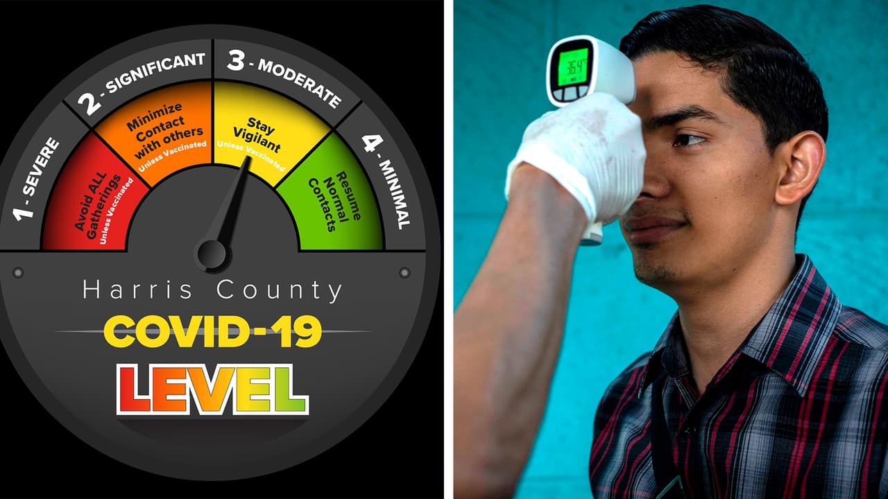 Reducen a moderado el nivel de amenaza del covid-19 en el condado Harris
La jueza Lina Hidalgo reduce el nivel de amenaza del coronavirus de rojo a naranja en el condado Harris
