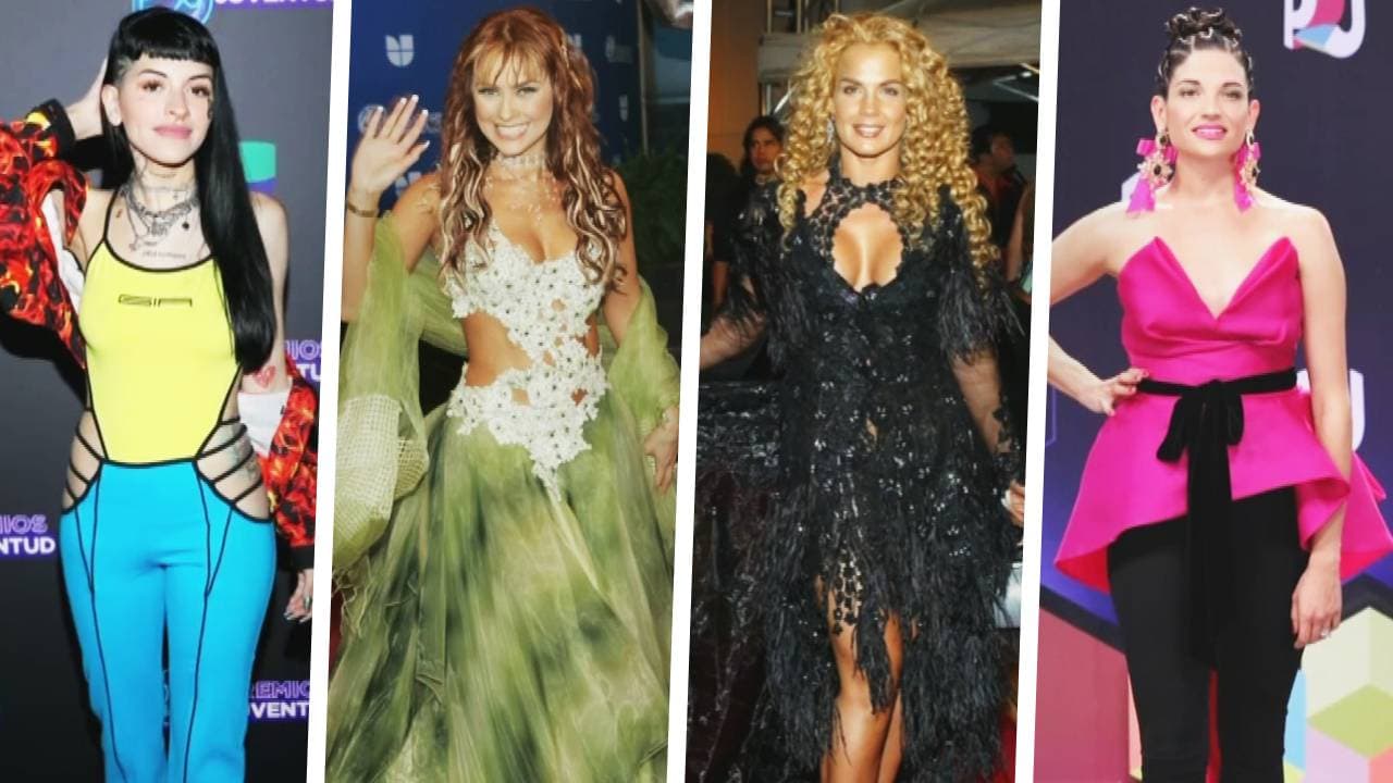Outfits desafortunados que han dado de qué hablar en la alfombra roja de Premios Juventud