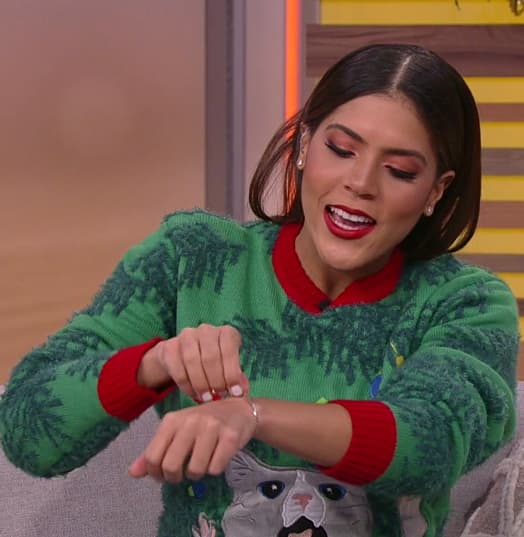 Por cierto que Francisca destacó cómo era posible que nadie de sus compañeros se hubiera dado cuenta de que todo el año portó dicho brazalete: "Son muy poco observadores", bromeó.