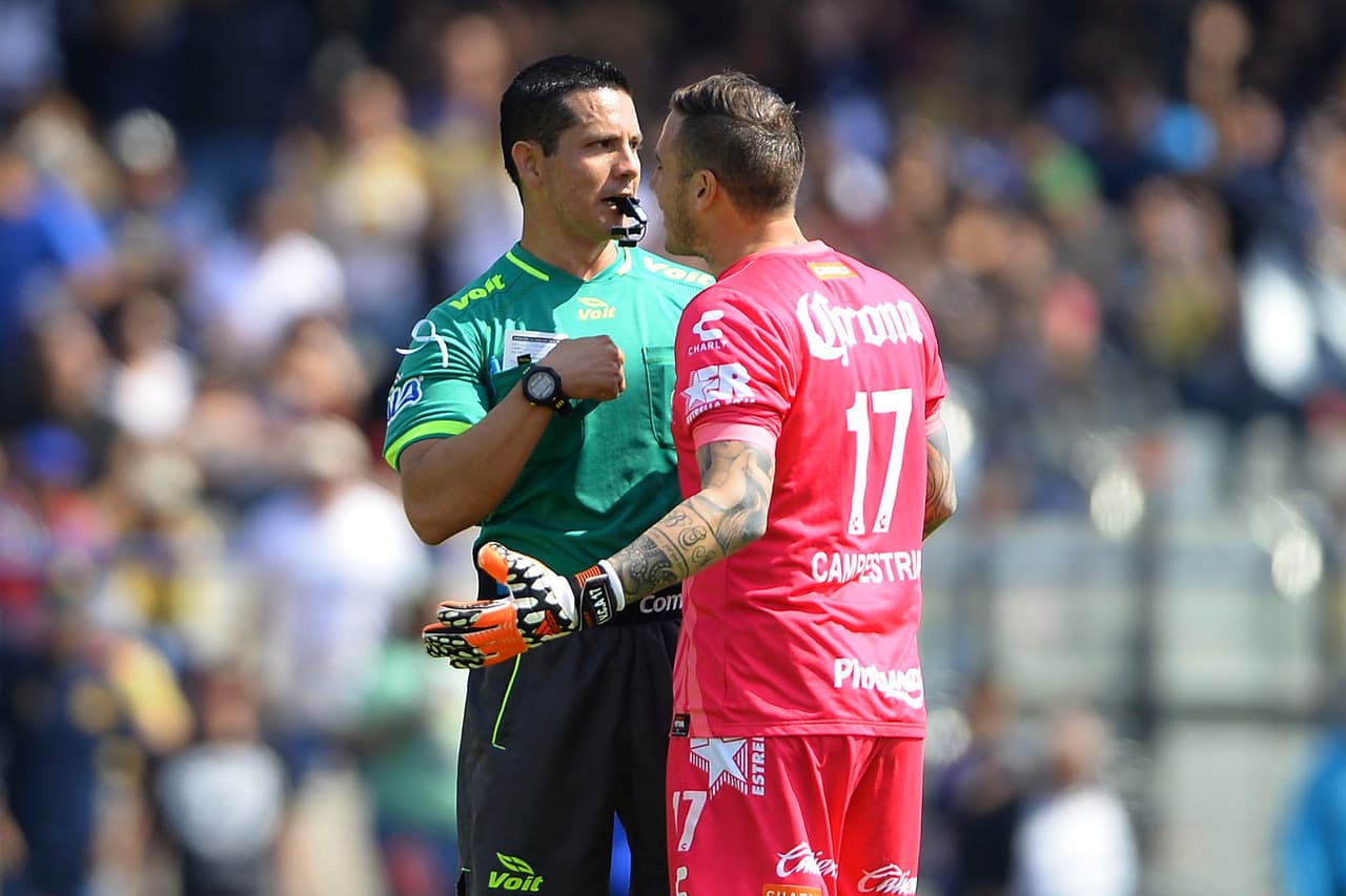 Cristian Campestrini: "El árbitro me dijo que me iba a echar"