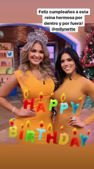 Migbelis Castellanos, Nuestra Belleza Latina 2018, celebró sus 25 años el pasado domingo 7 de junio. Francisca no dejó pasar la fecha y felicitó a su compañera de corona a través de Instagram.