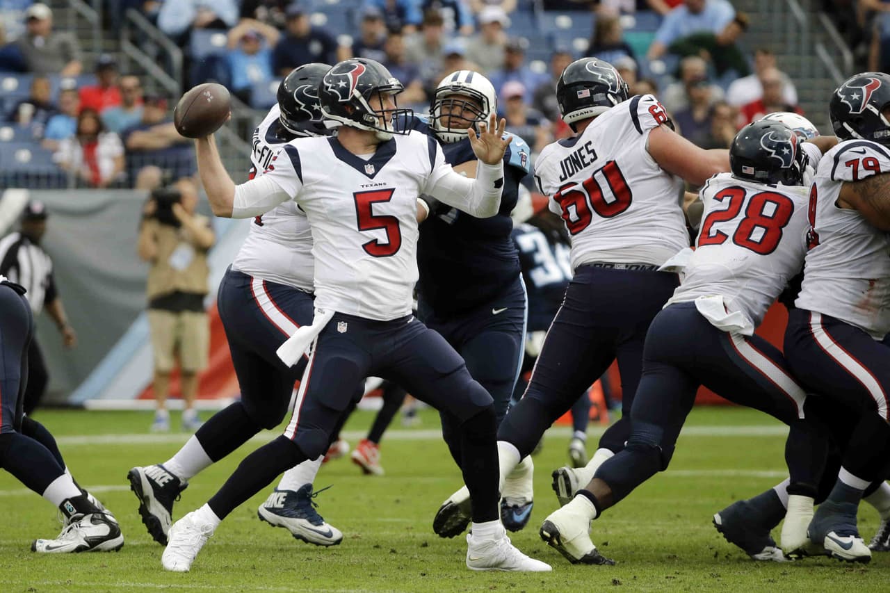 Houston Texans anuncian el calendario de su temporada regular 2020