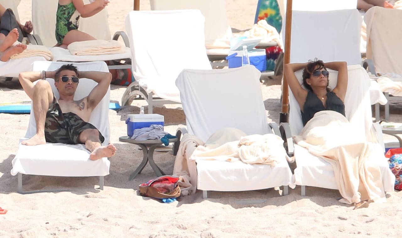 Olivier y Halle, como si no se hubieran separado...