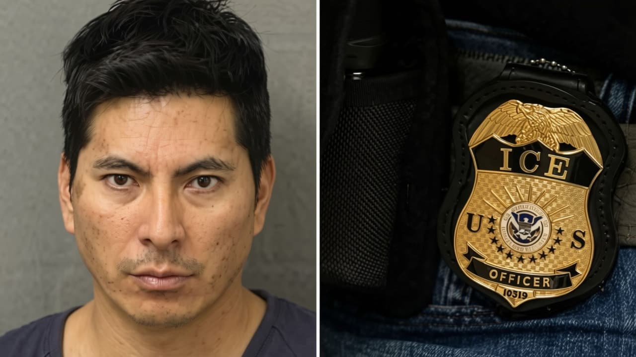 Hombre de 37 años finge ser agente de ICE y amenaza con llevarse a todos en una pizzería