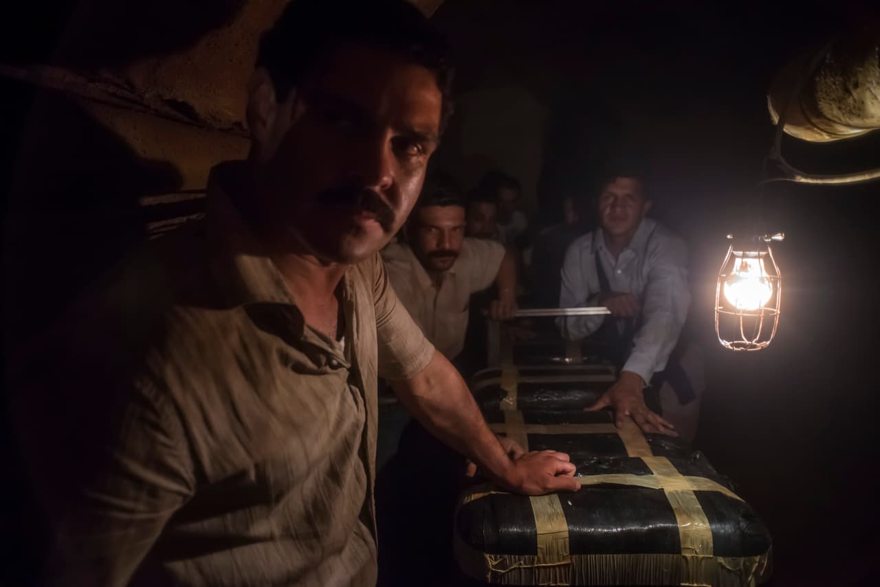 His first goal was to become a lord, so he had a master plan to impress the 'Boss of Bosses', building a tunnel he would use to transport several tons of cocaine from Colombia to the United States.