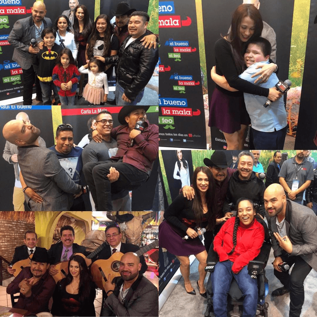 Su primer viaje como
<b>'La Mala'</b> fue a la 'Ciudad de los Vientos',
<b>Chicago</b>, donde tuvo la oportunidad de conocer a algunos radioescuchas.