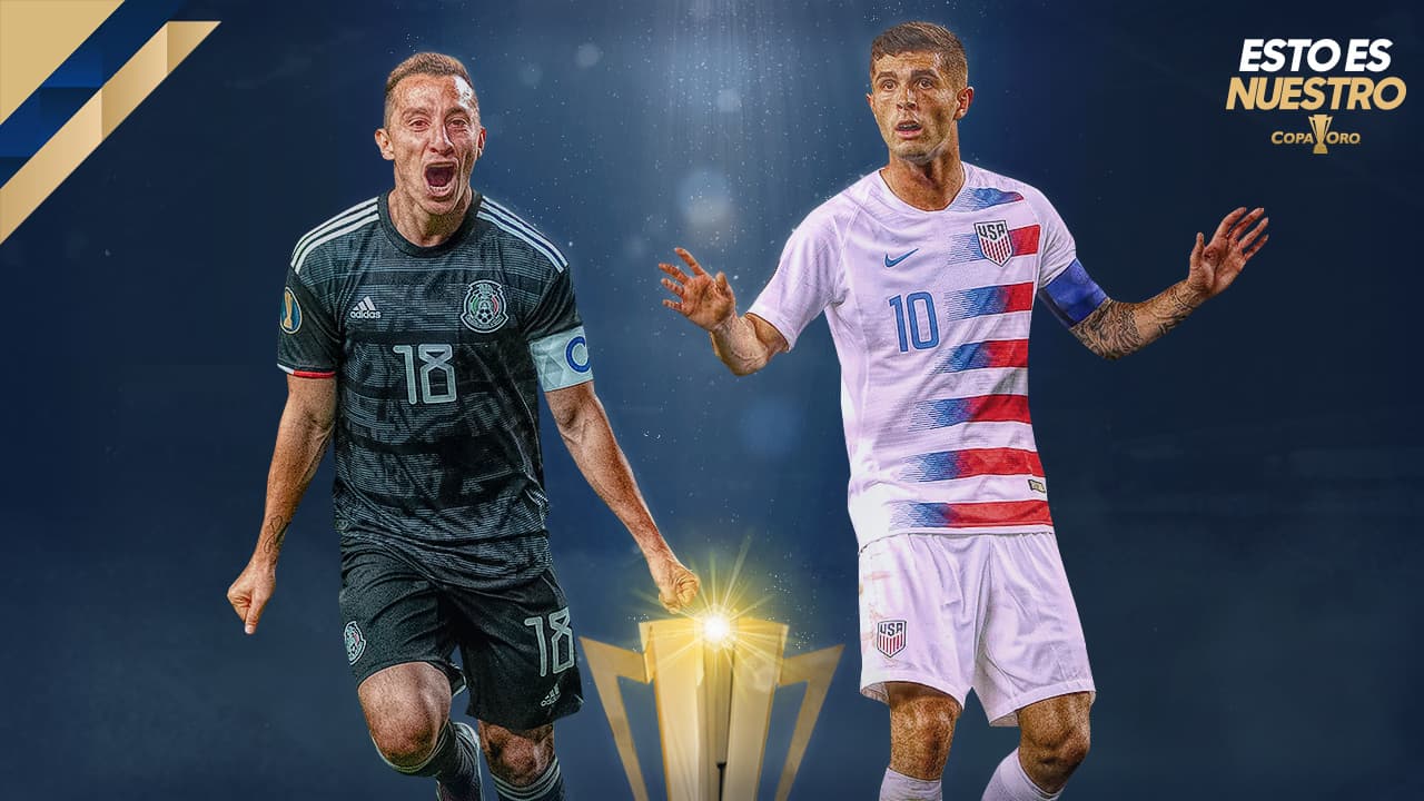 Estados Unidos solo ha vencido una vez a México en Final de Copa Oro, justo en la misma sede la que se jugará el domingo.