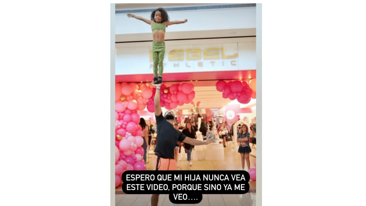 Toni Costa espera que el video que él compartió llegue a los ojos de su pequeña hija.