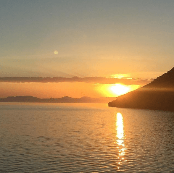 Como dice Karla, esta vista es un regalo de Dios.