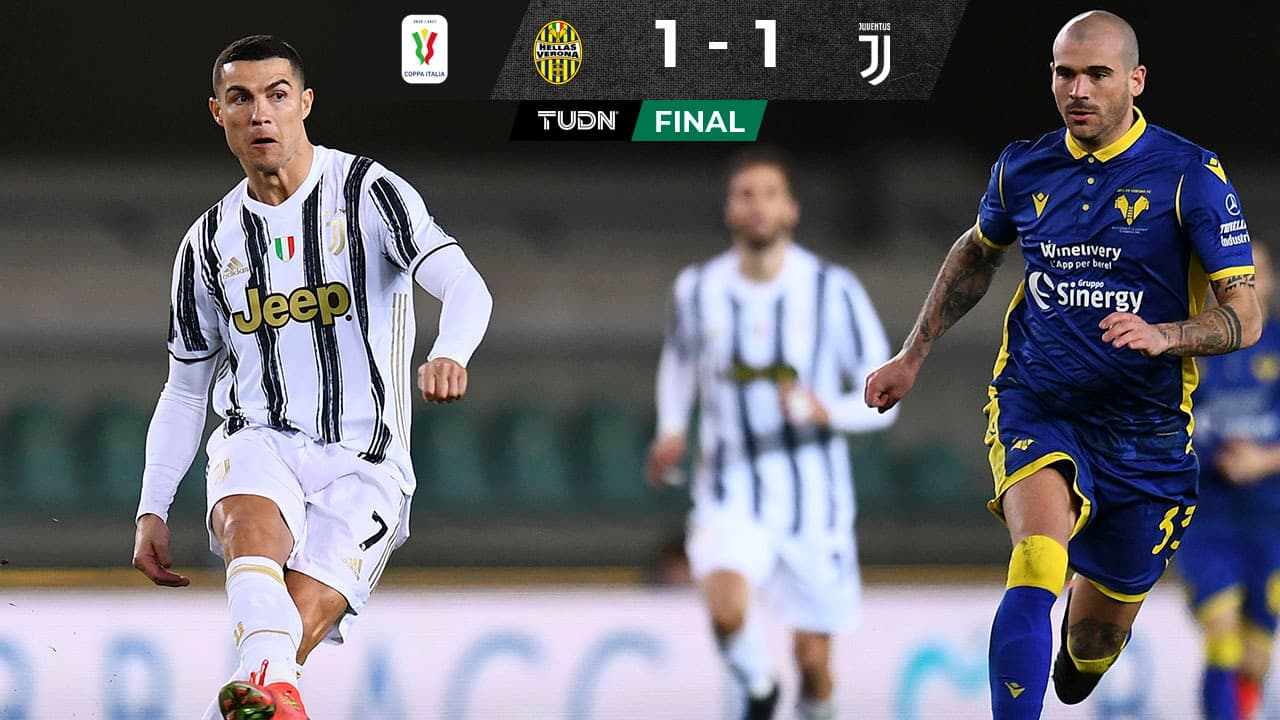 Juventus y Cristiano Ronaldo tropiezan con el Verona