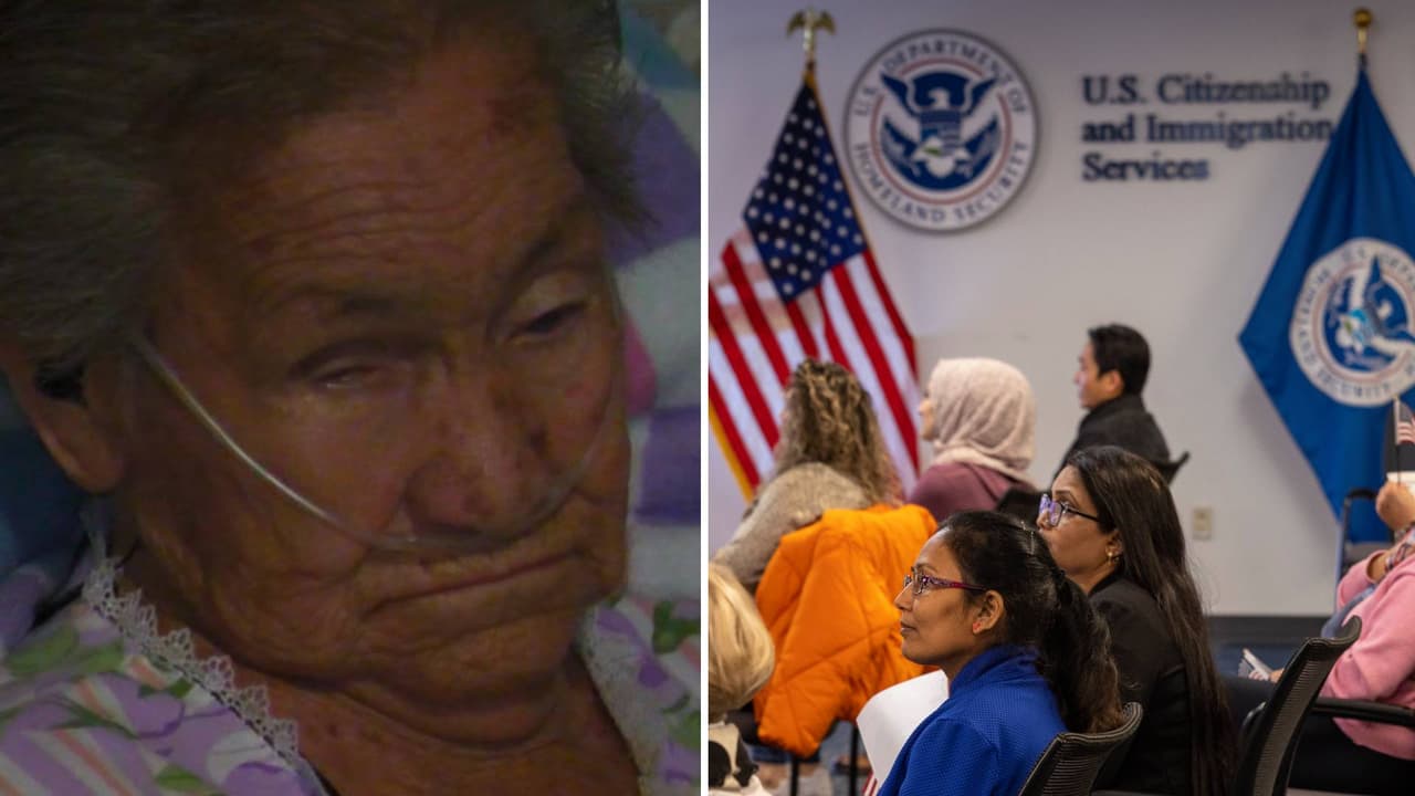 Mujer de 90 años tiene cita migratoria pese a su delicado estado de salud: temen que termine deportada