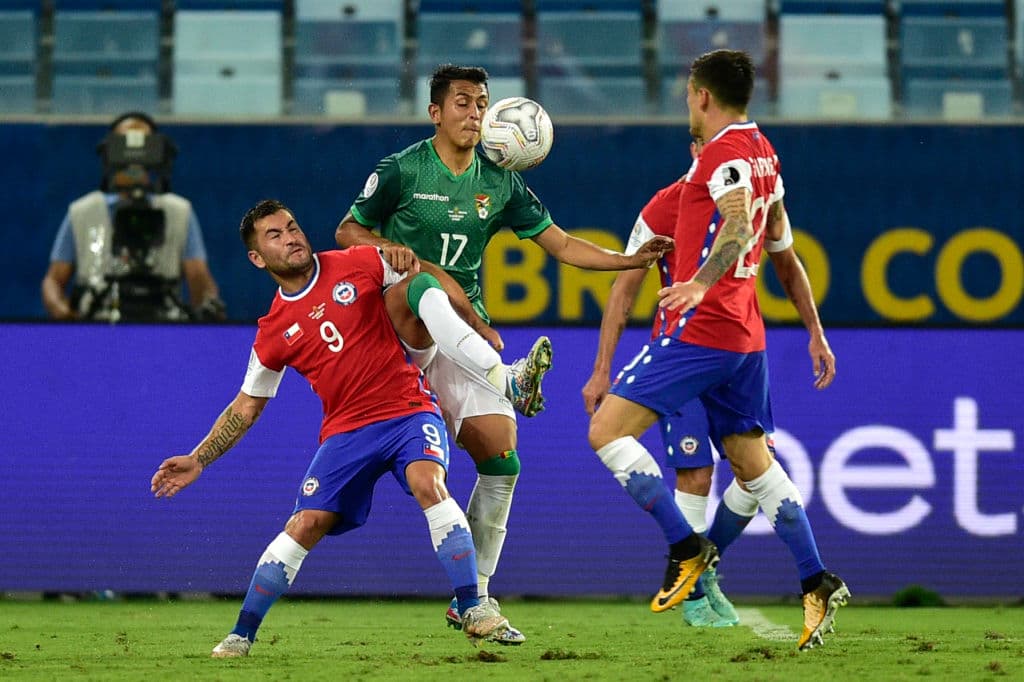 Ben Brereton anota el único tanto del partido y le da la victoria a 1-0 a Chile sobre Bolivia en la jornada dos de la Copa América 2021.