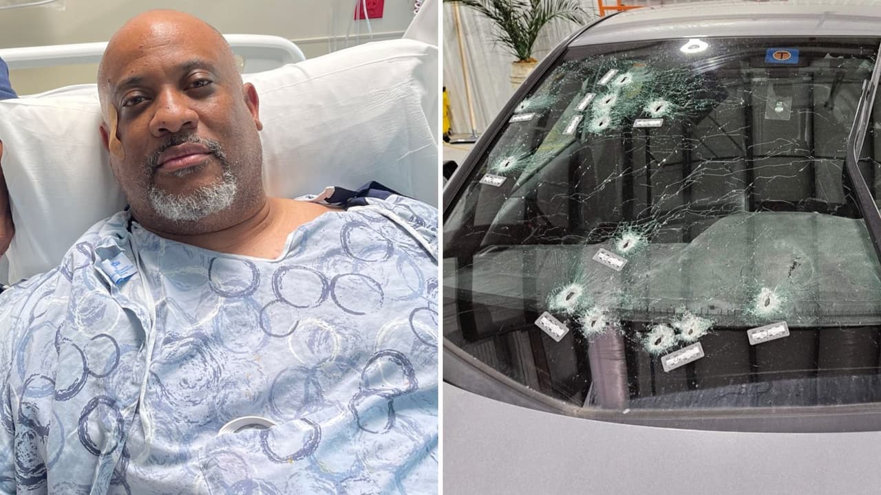 Sobreviviente del ataque armado en Allen sale del hospital, su auto recibió al menos 15 disparos