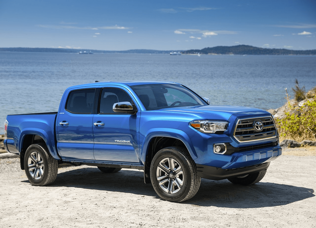 Modelo: 
<b>Toyota Tacoma V6 cabina doble </b>(el resto de la línea Tacoma se construye en San Antonio, Texas)
<br>Planta en la que se construye: Toyota Motor Manufacturing de Baja California
<br>Ventas totales en 2016: 191,631 unidades (para la totalidad de la línea Tacoma)
<br>Precio inicial: 33,450 dólares
<br>Precio inicial + impuesto fronterizo del 20%: 
<b>40,140 dólares</b>