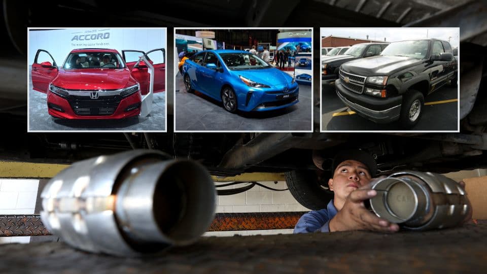 Estos son los vehículos a los que les roban más los convertidores catalíticos en California