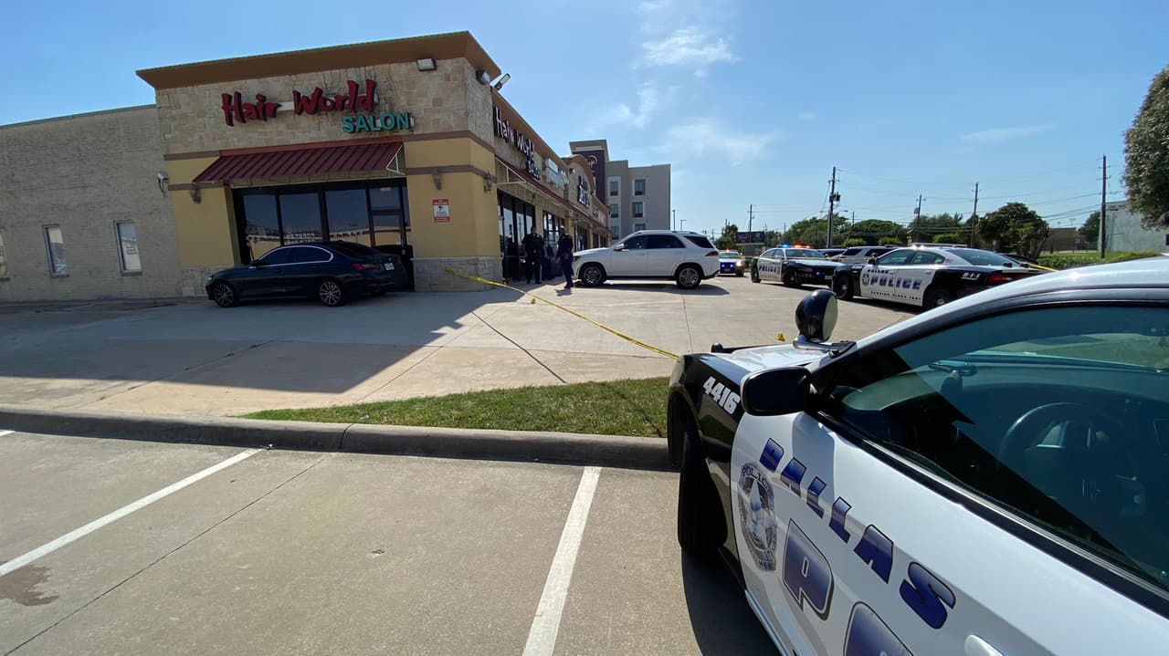 Un tiroteo deja a tres personas heridas en un salón de belleza