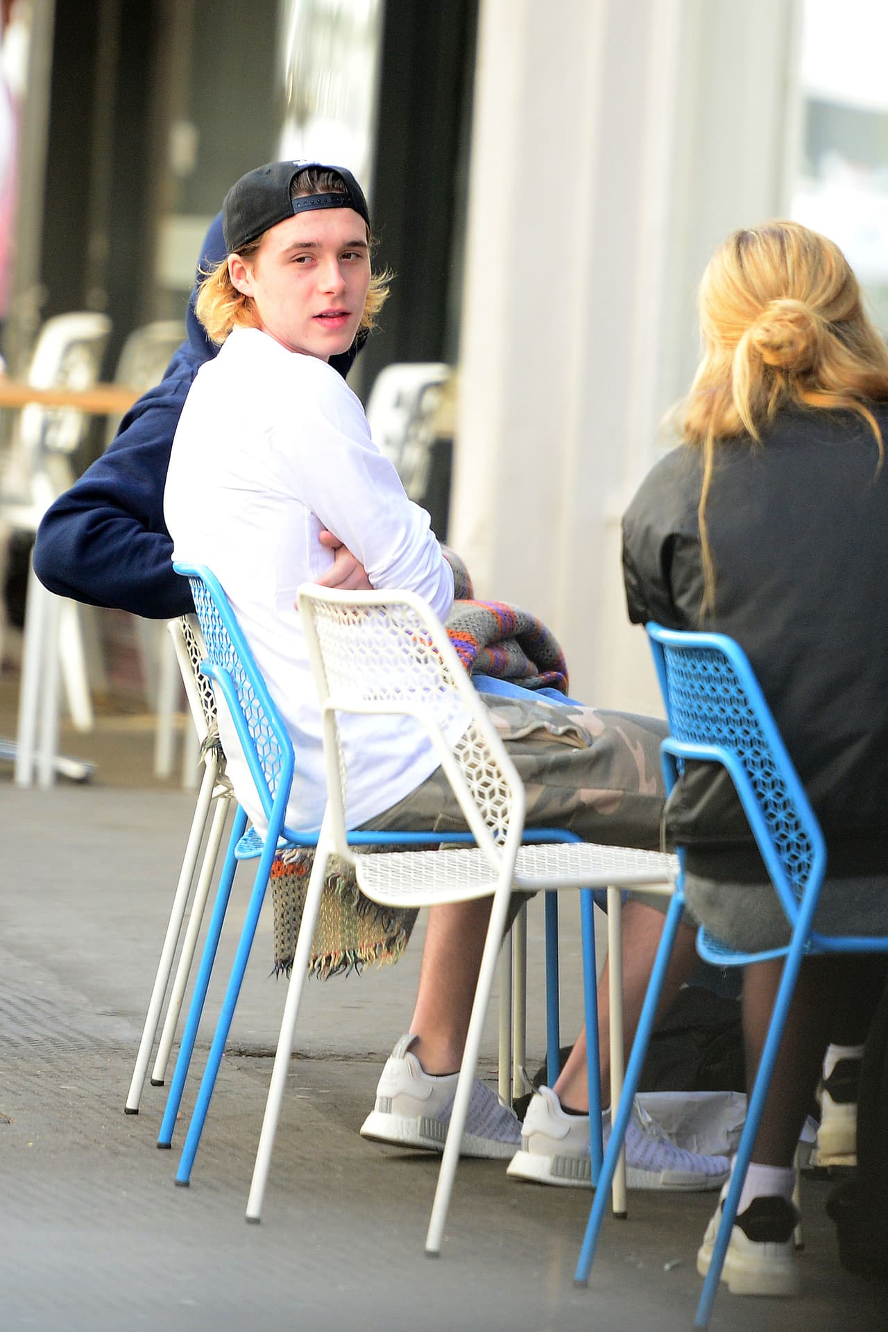 Brooklyn iba muy primaveral, con shorts, aunque se nota que hacía frío en la capital británica.