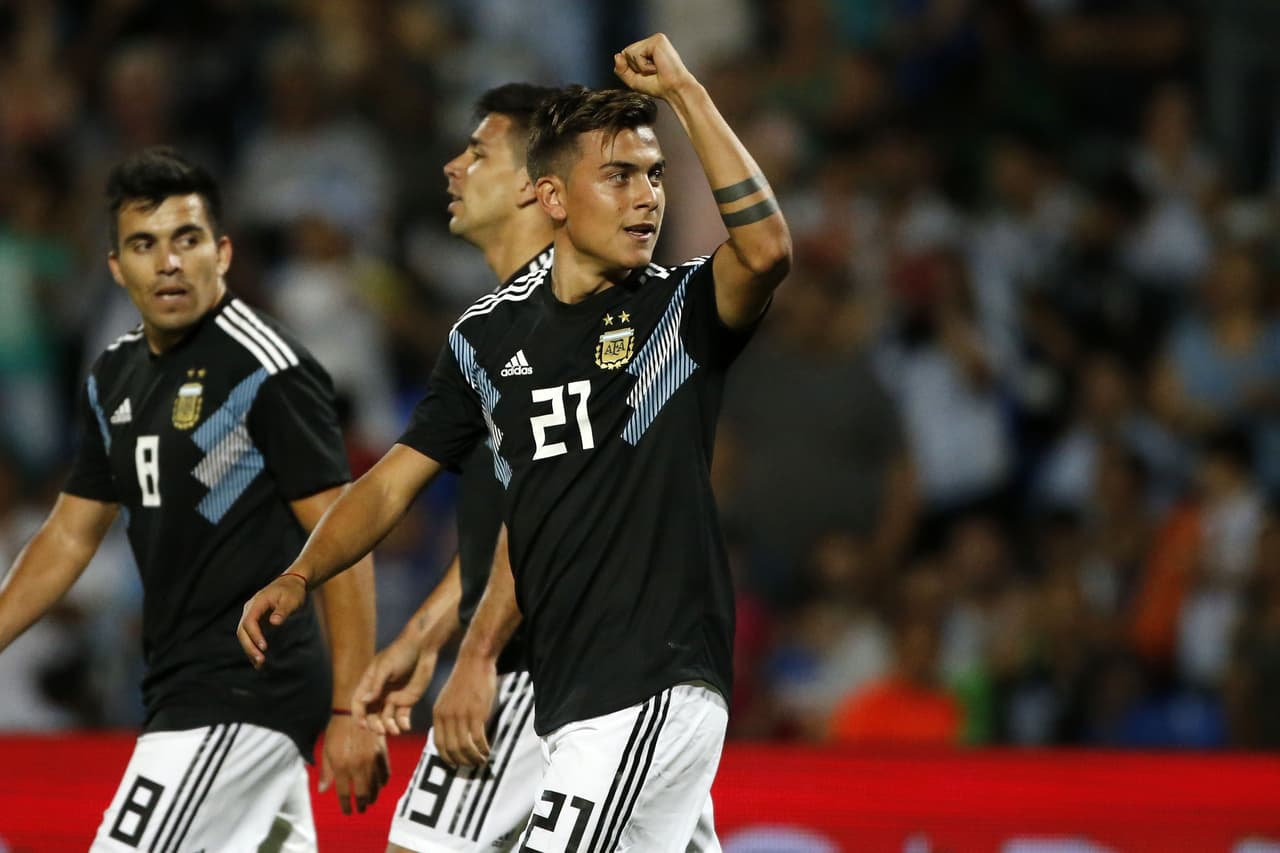 Dybala marcó al minuto 42 del segundo tiempo el 2-0 de Argentina para el triunfo definitivo.