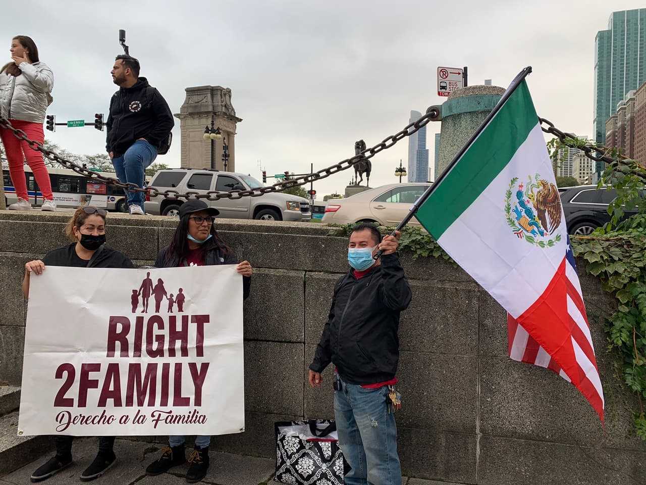 La comunidad mexicana dijo presente en la marcha, a través de la cual se exigió la legalización para millones de indocumentados en EEUU.