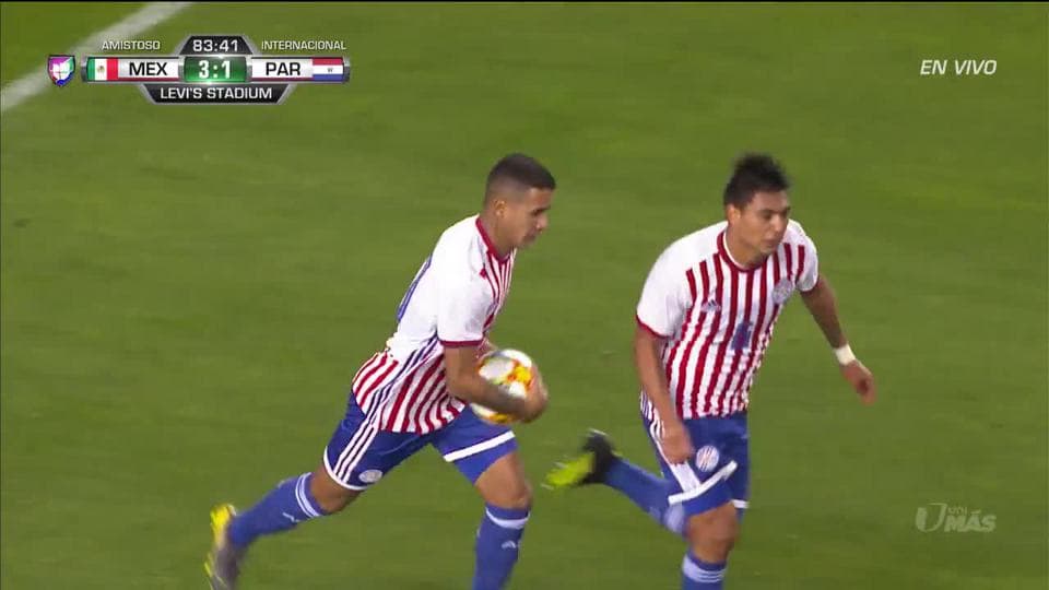 ¡GOOOL! Derlis González anota para Paraguay