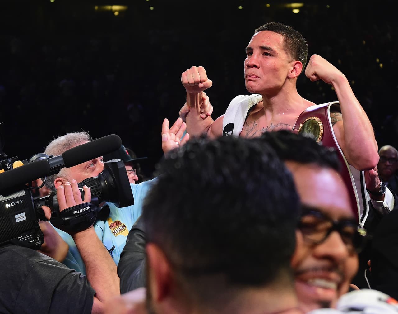 El pugilista resultó con la mandibula rota tras el triunfo ante Scott Quigg.