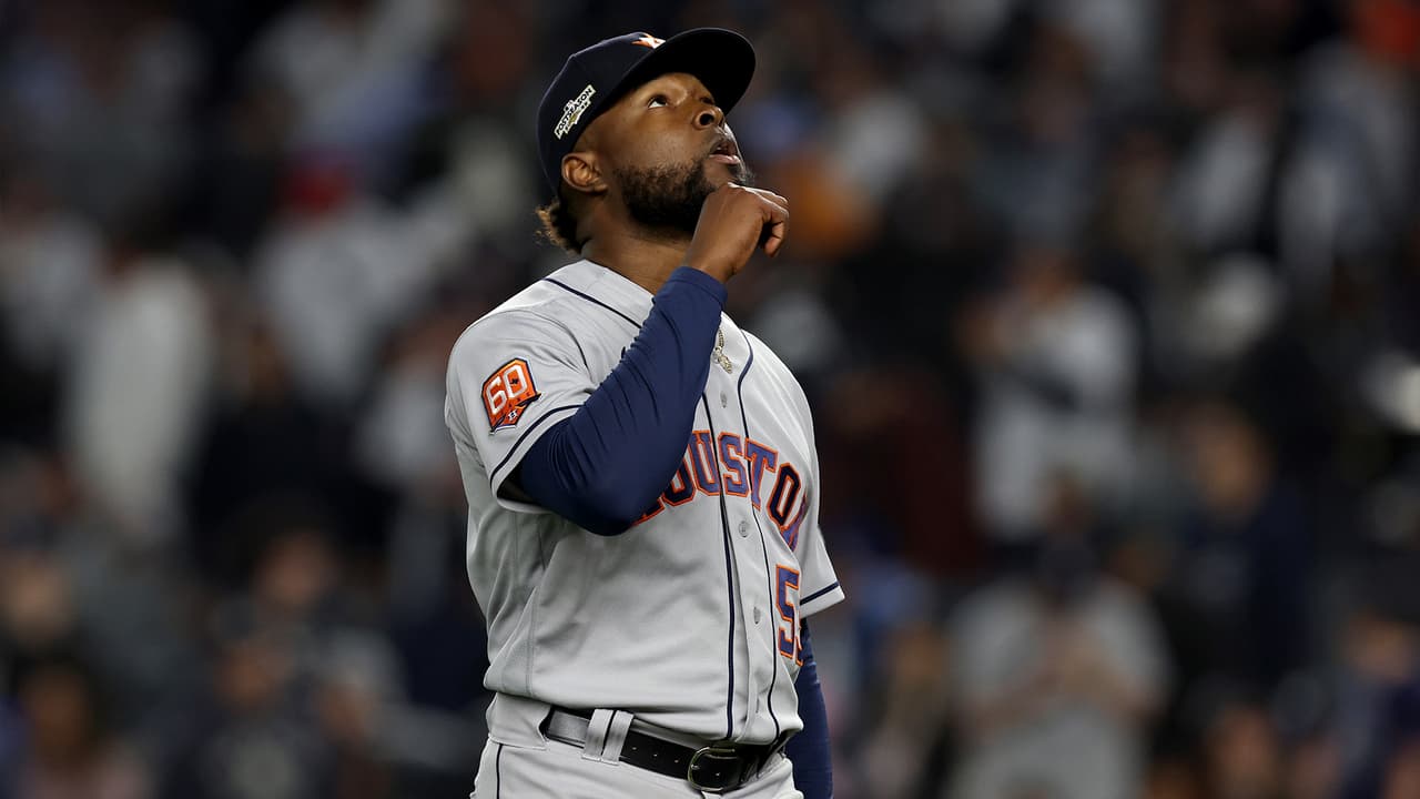 El lanzador dominicano Cristian Javier hizo una salida excelente secando a los bateadores de Nueva York durante los cinco episodios que estuvo en la lomita.