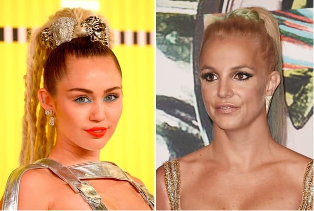 ¿Qué se traen estas dos? Lo cierto es que esta podría haber sido la cara que puso Britney al toparse de frente con la polémica rubia.