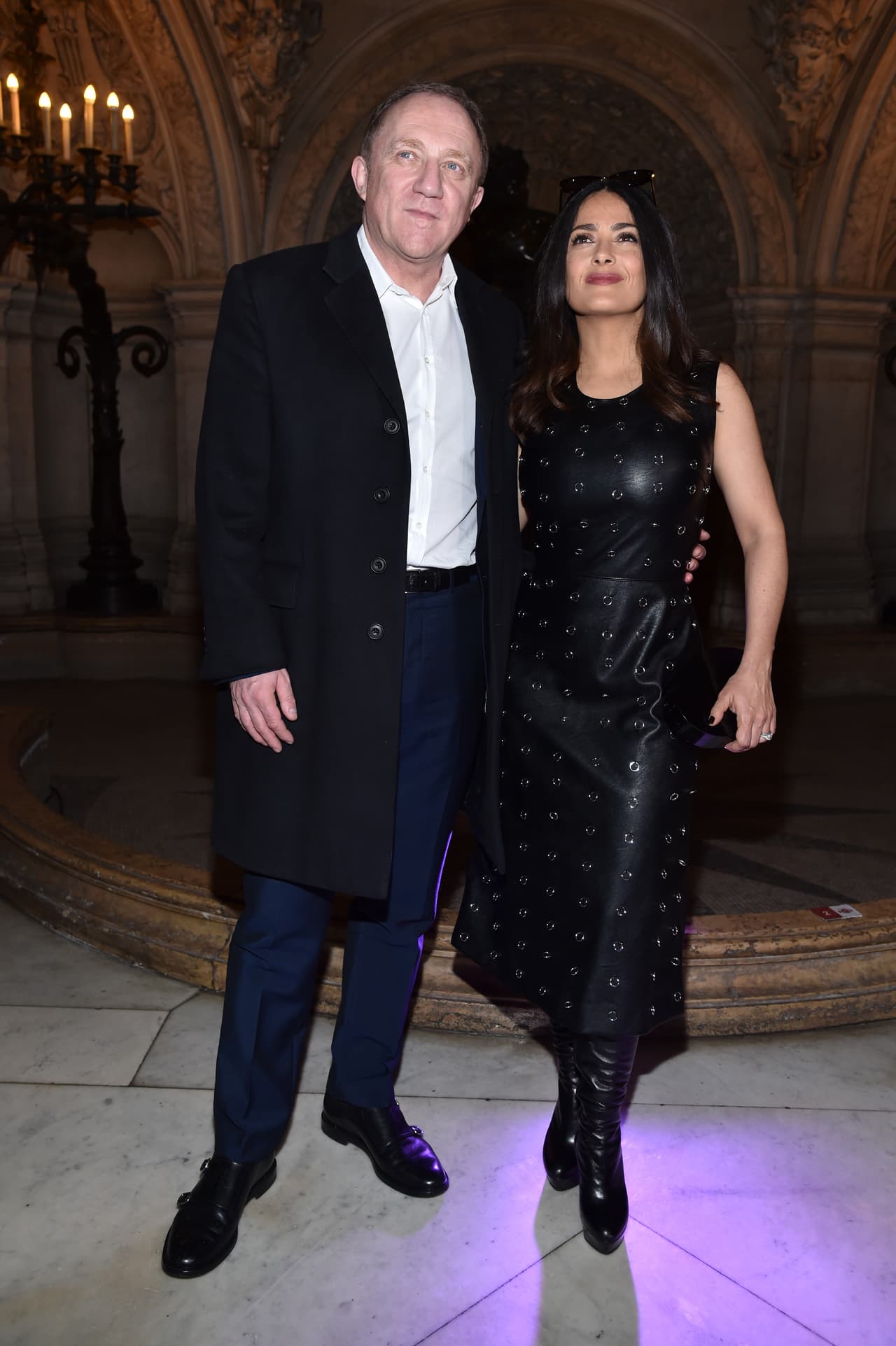 Salma Hayek asegura que su esposo, Francois Henri Pinault, tiene la empresa de moda "más feminista" que existe.