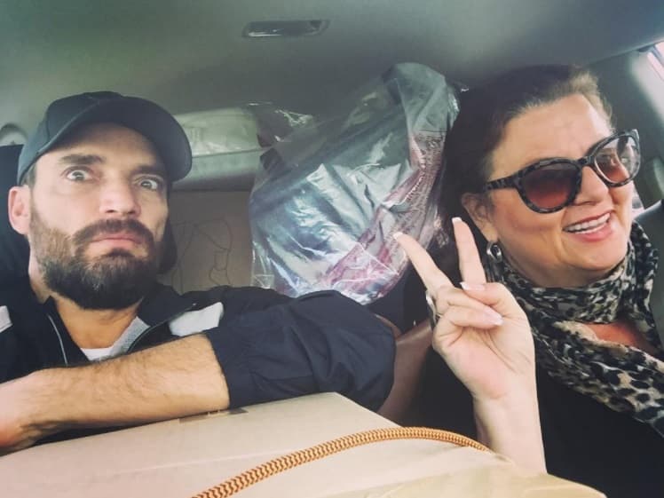 Patty Ramosco hasta se tomó la selfie con algunas de las cosas que compraban para Matías: "Parece que papá compró algunos detallitos para Matías! Carro de tía hasta el techo. Los amo"