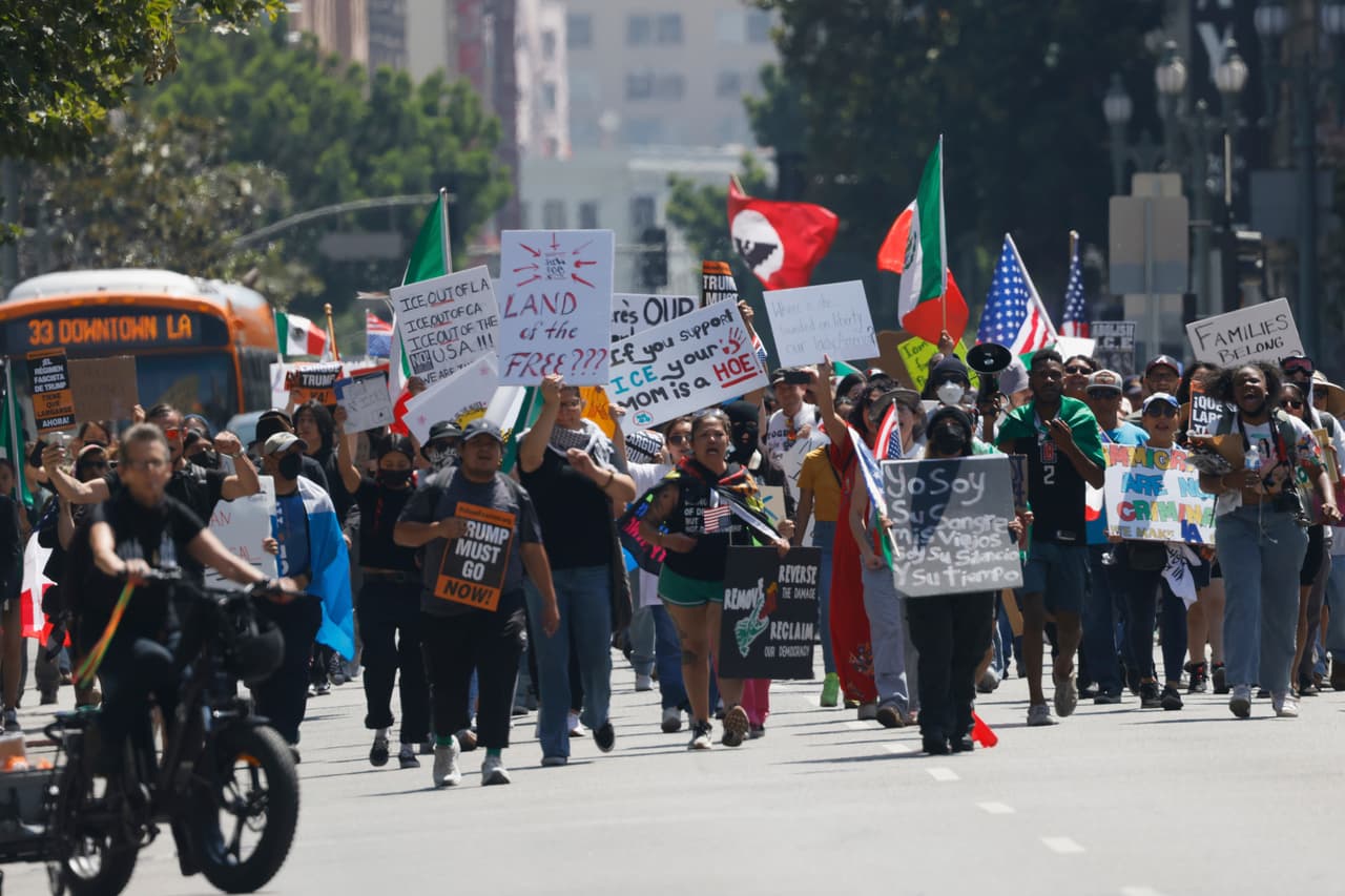 Infantes de Marina fueron desplegados tras recientes disturbios, dijeron líderes