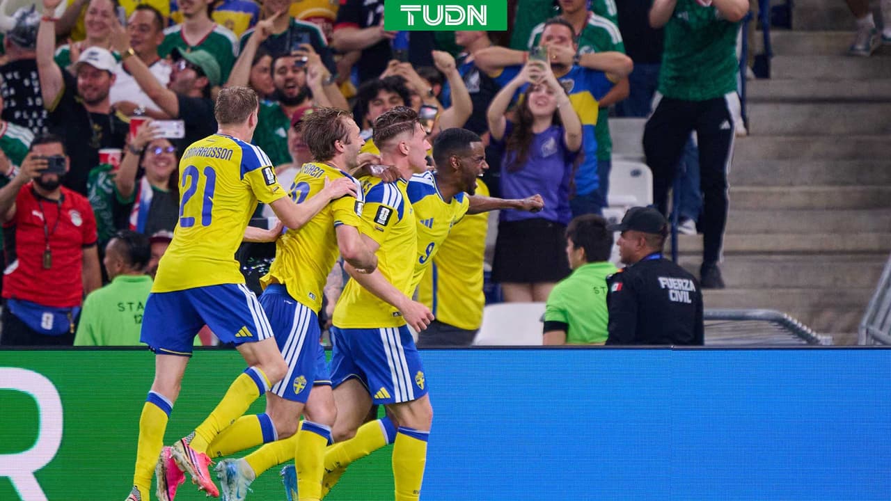 Suecia inicia el Mundial 2026 goleando a Túnez