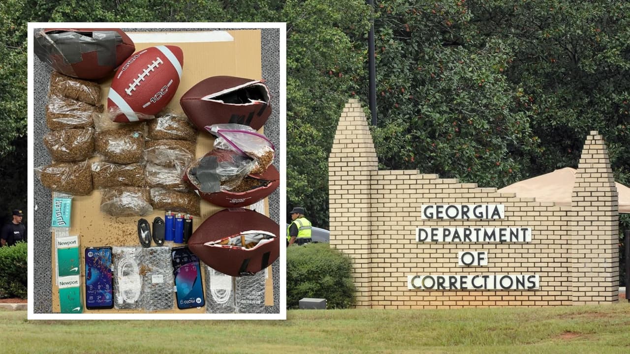 ¿En balones de futbol? 4 arrestados al intentar ingresar mercancia a correccional de Georgia