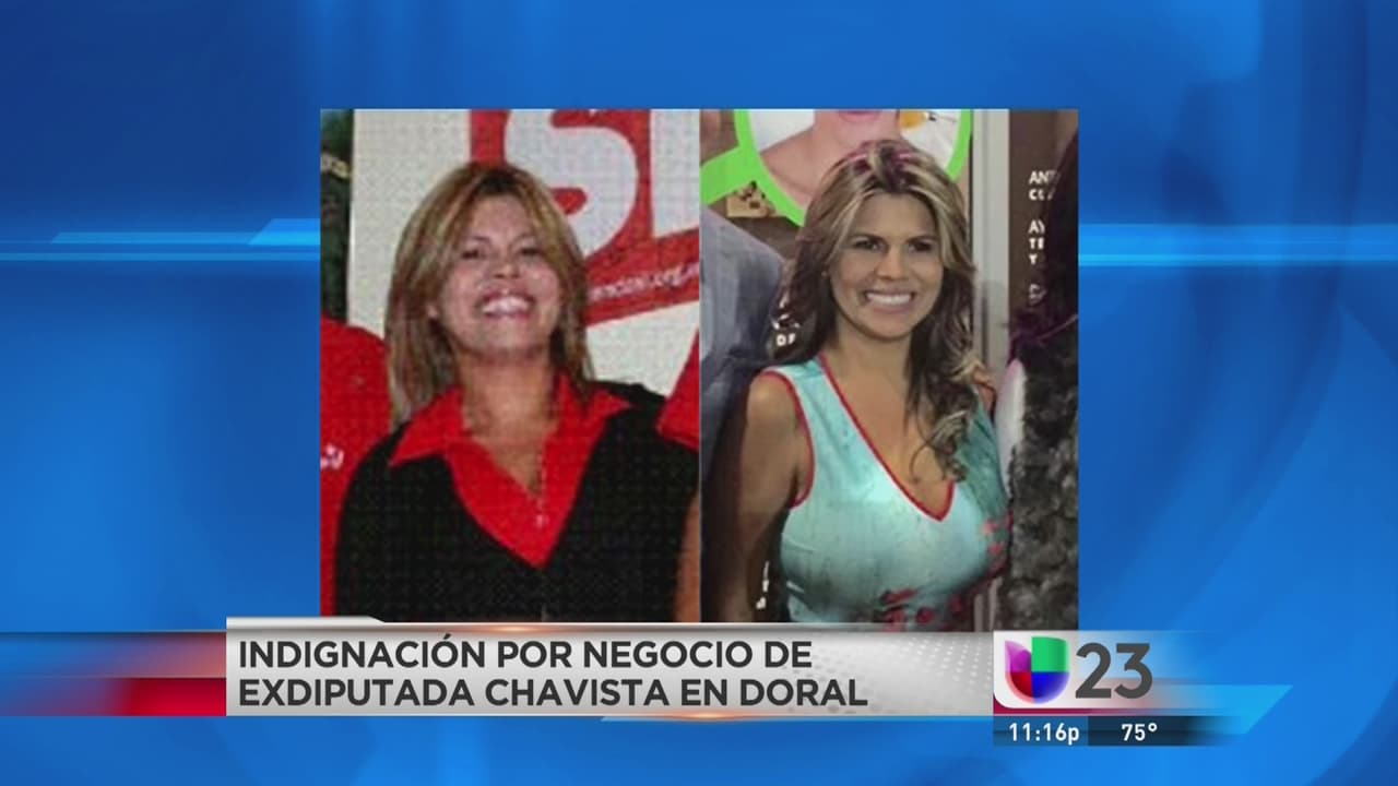 Escándalo por Spa de exdiputada chavista en Doral