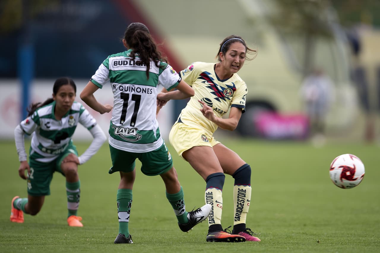 ¡Partidazo en Coapa! Duelo de poder a poder entre el América y las Guerreras del Santos Femenil que nos deleitó con una feria de goles.