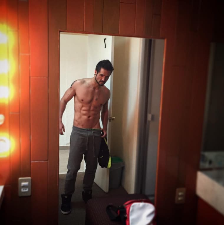 ¡Wow! ¡Qué abdomen!