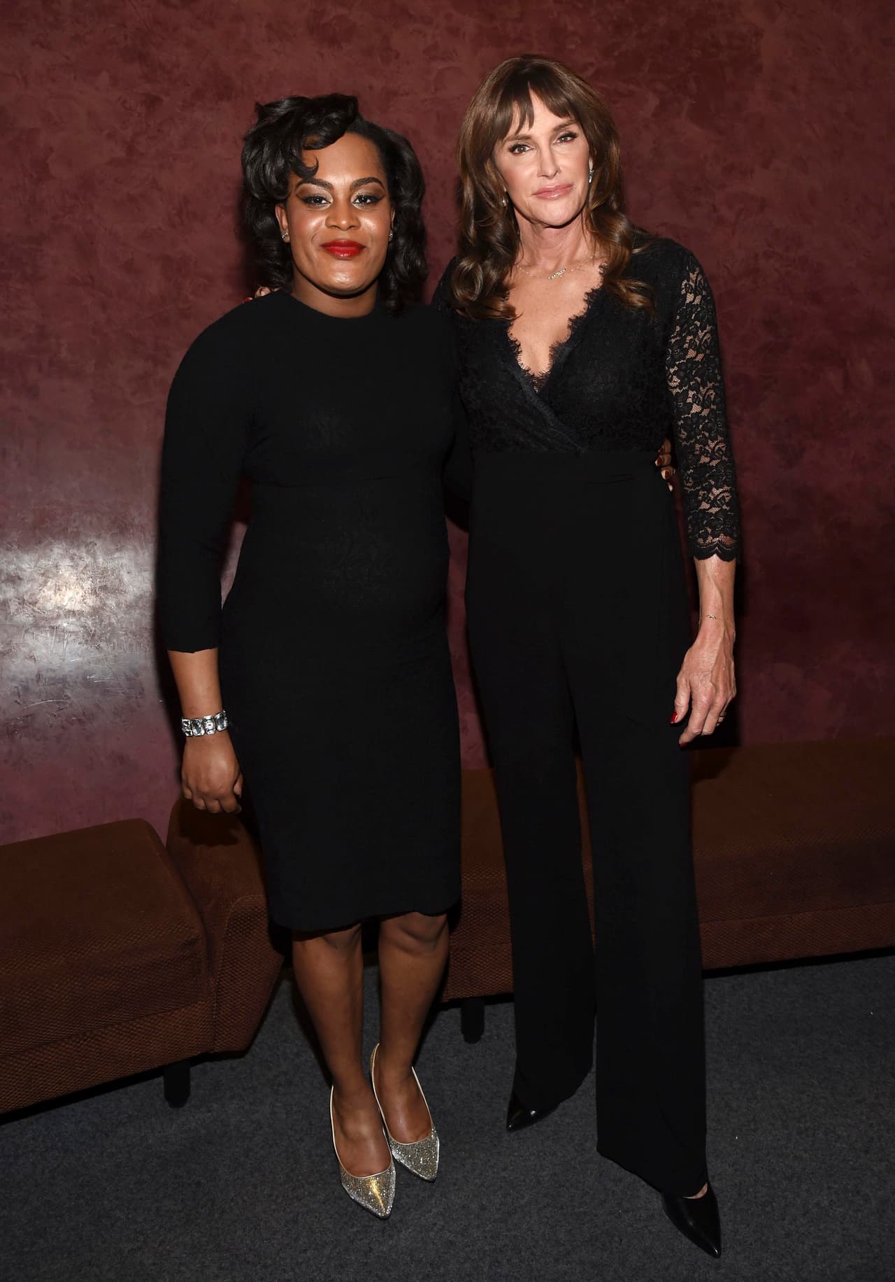 La empresaria lució este 'outfit' en la promoción de la película 'Targerine', la cual narra la historia de dos mujeres transgénero.