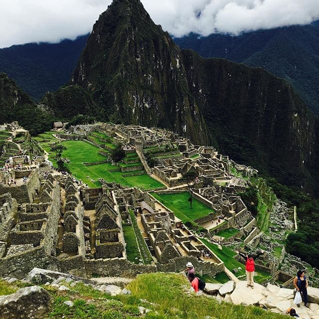 Así su vista desde Machu Picchu.