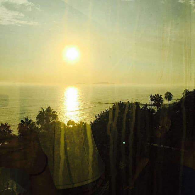 Así amaneció en Lima.