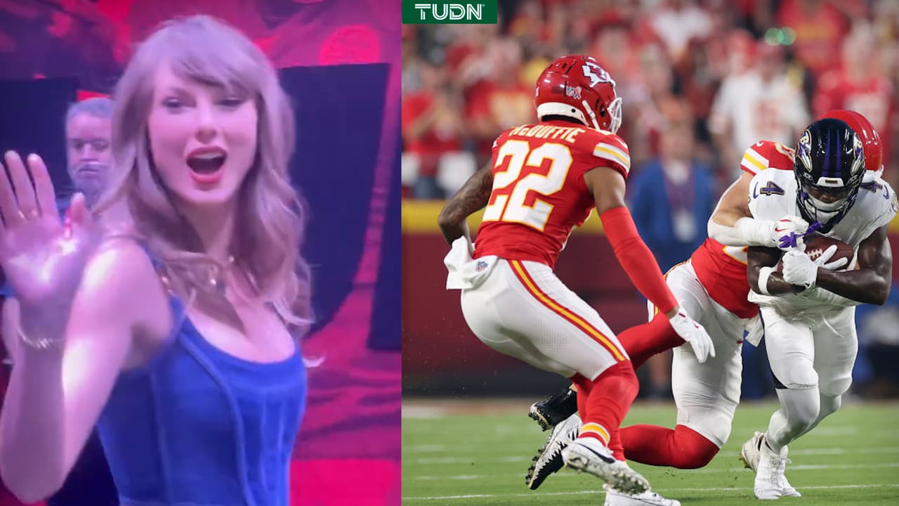 Taylor Swift no se pierde el kickoff de la NFL 